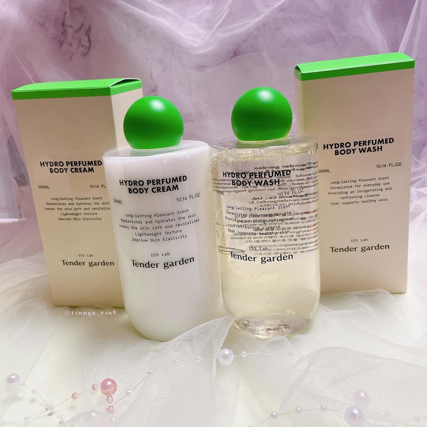 ハイドロパフュームドボディウォッシュ/Tender garden/ボディソープを使ったクチコミ(9枚目)
