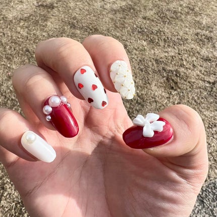 ネイルチップ/DAISO/ネイルチップ・パーツを使ったクチコミ(3枚目)