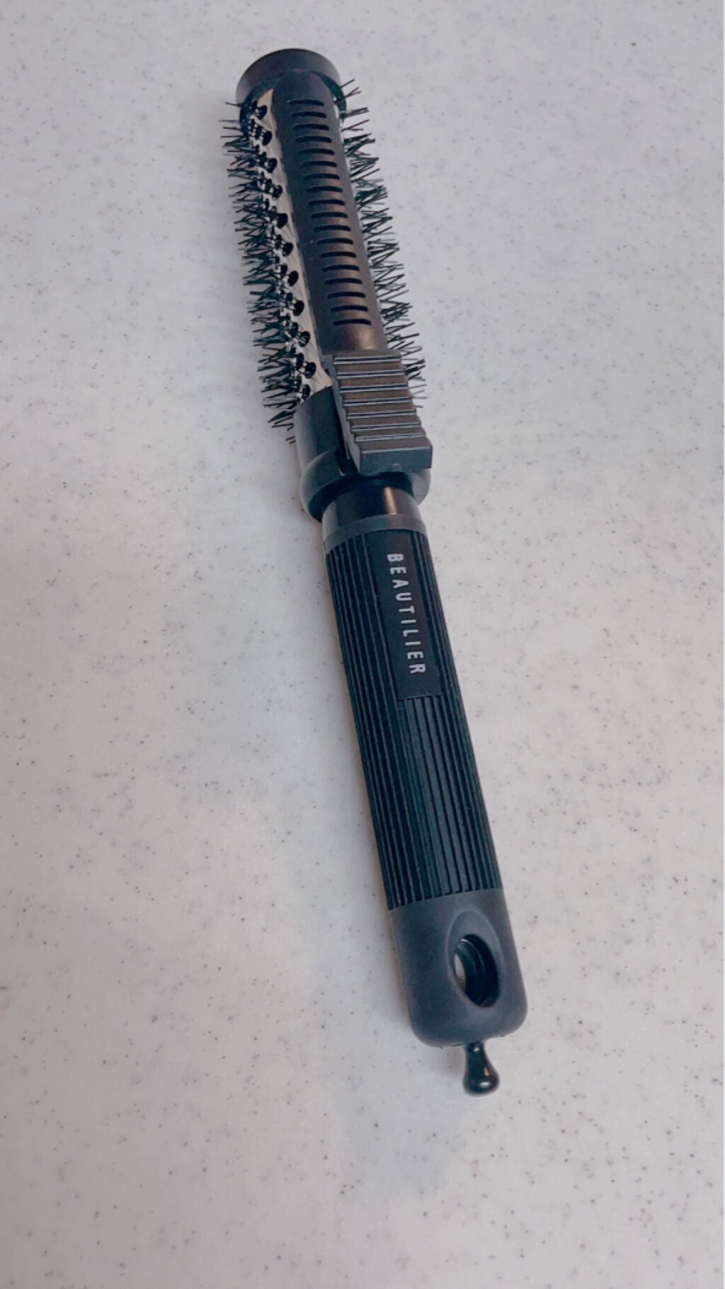 クリップ熱伝導ヘアブラシ/DAISO/ヘアブラシを使ったクチコミ(2枚目)