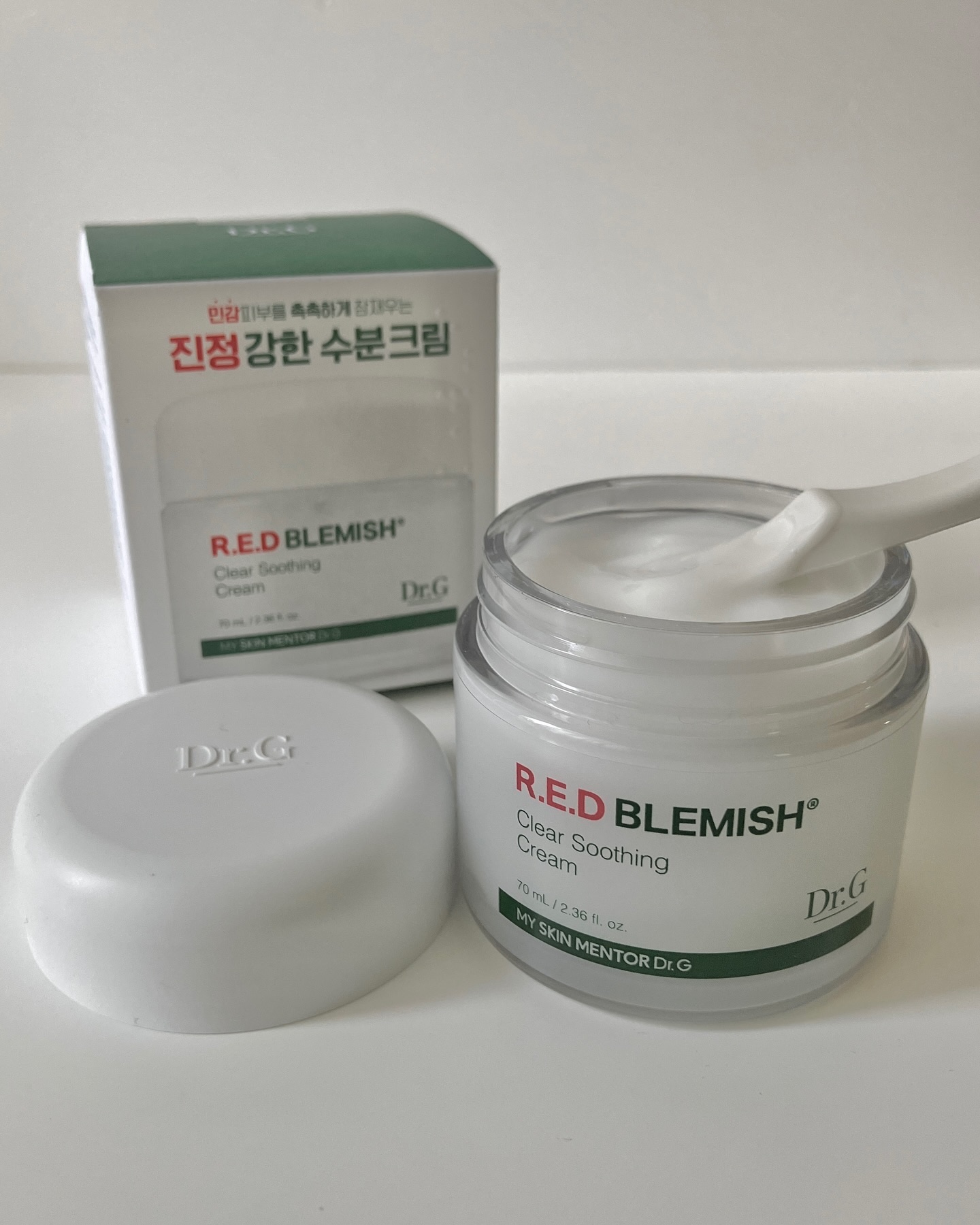 レッドブレミッシュ クリアスージングクリーム/Dr.G/フェイスクリームを使ったクチコミ（2枚目）
