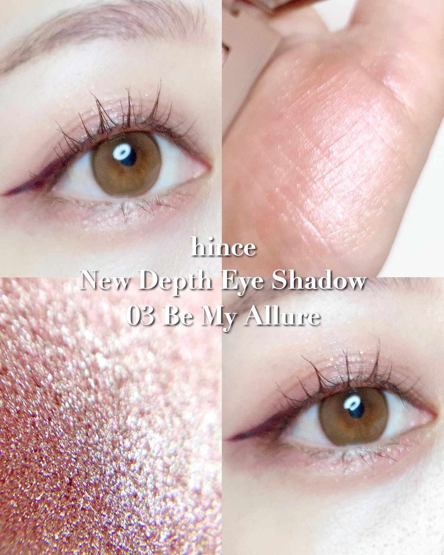ニューデップスアイシャドウ/hince/単色アイシャドウを使ったクチコミ（1枚目）