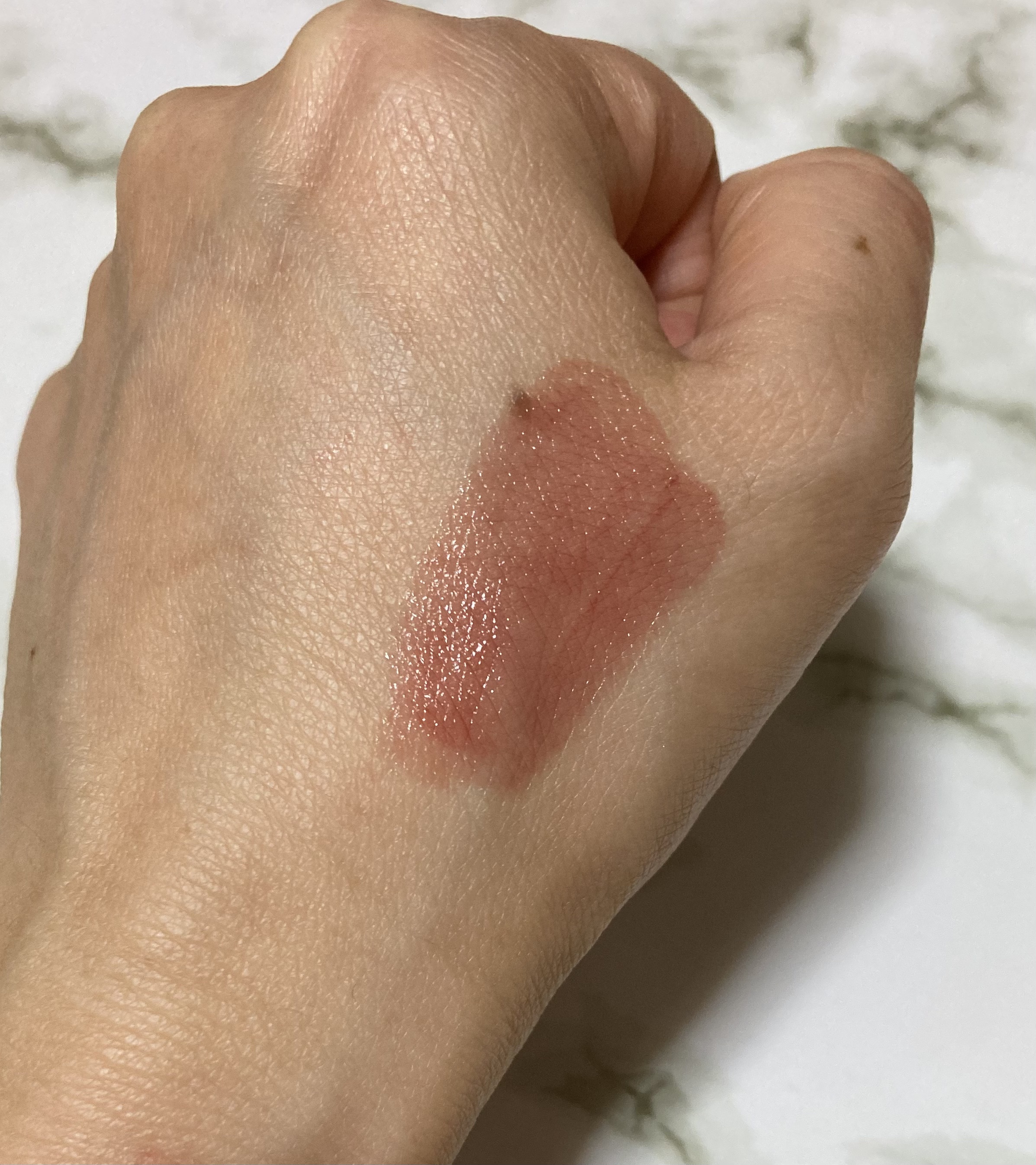 リップカラーシールド 05 アンティークローズ/CEZANNE/口紅を使ったクチコミ（3枚目）