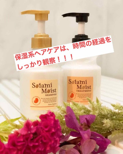 モイストシャンプー/トリートメント/soiami/市販シャンプーを使ったクチコミ(1枚目)