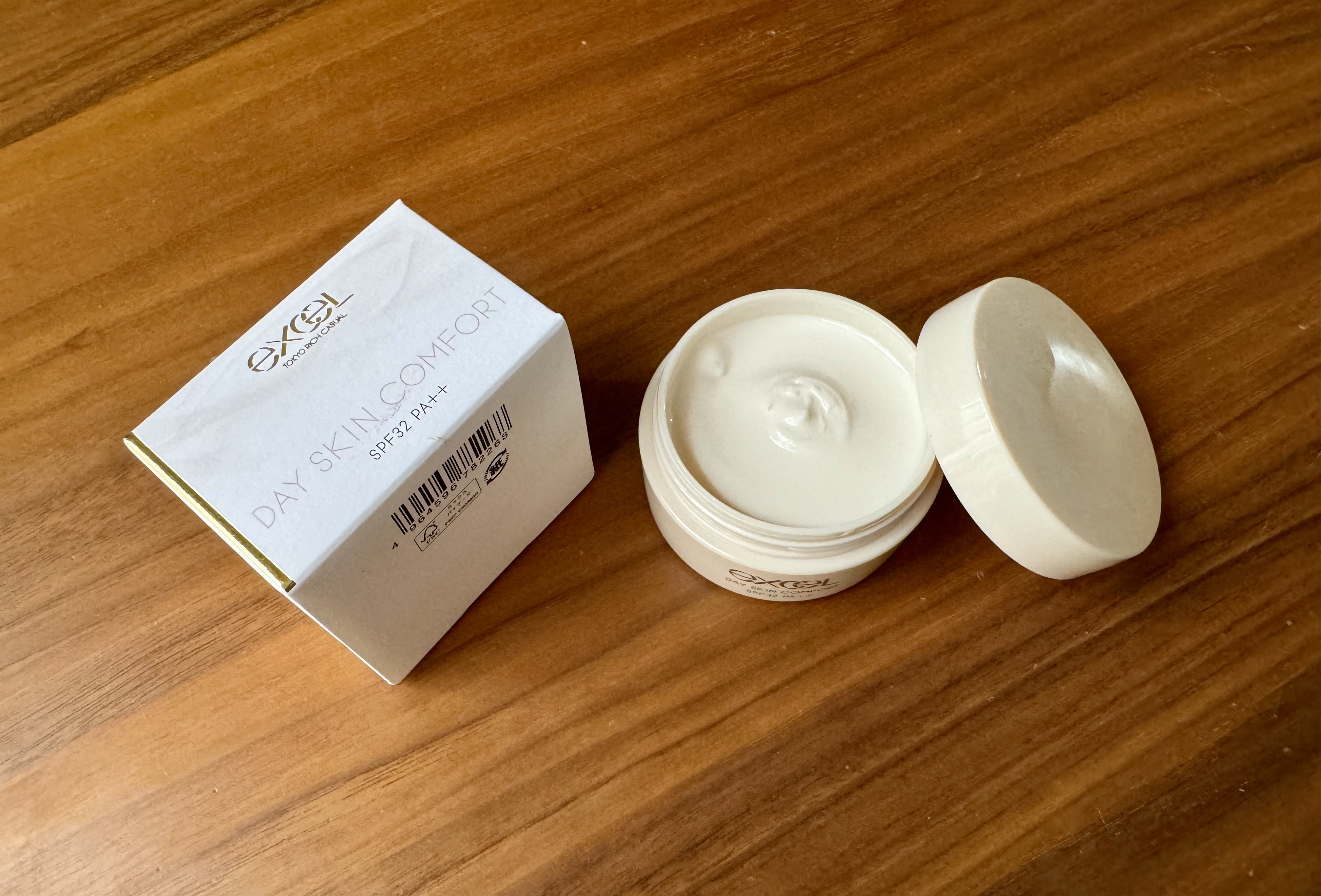 デイスキンコンフォート/excel/フェイスクリームを使ったクチコミ（1枚目）