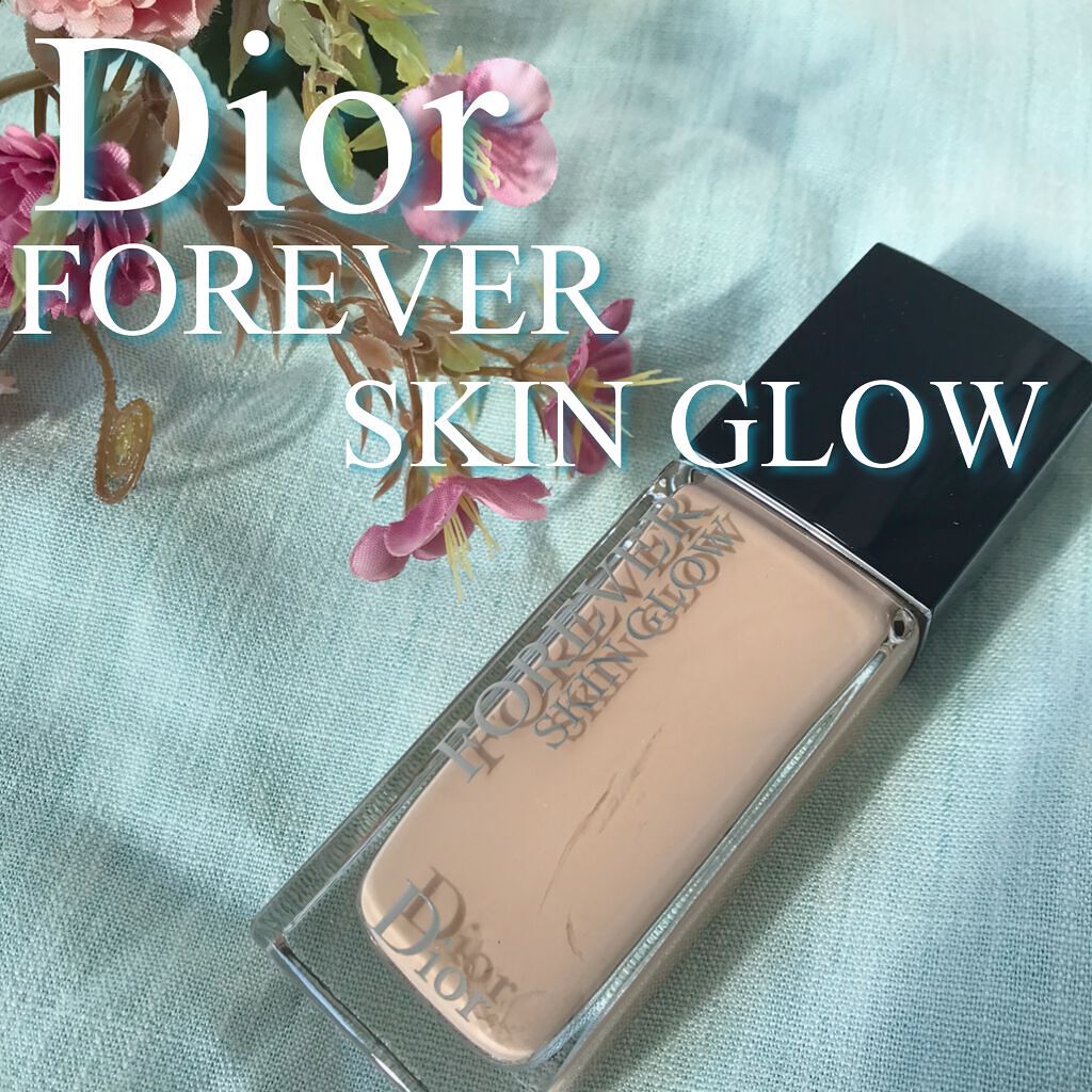 【旧】ディオールスキン フォーエヴァー フルイド グロウ 1N ニュートラル/Dior/リキッドファンデーションを使ったクチコミ（1枚目）