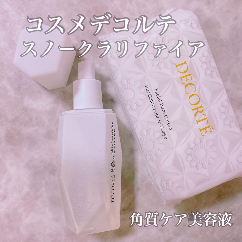 フェイシャル ピュア コットン/DECORTÉ/コットンを使ったクチコミ（1枚目）