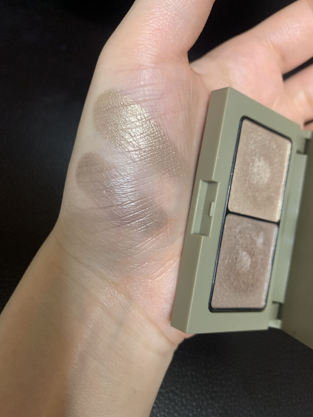 エテュセ アイエディション(カラーパレット) 06 グレージュ/ettusais/アイシャドウパレットを使ったクチコミ（2枚目）