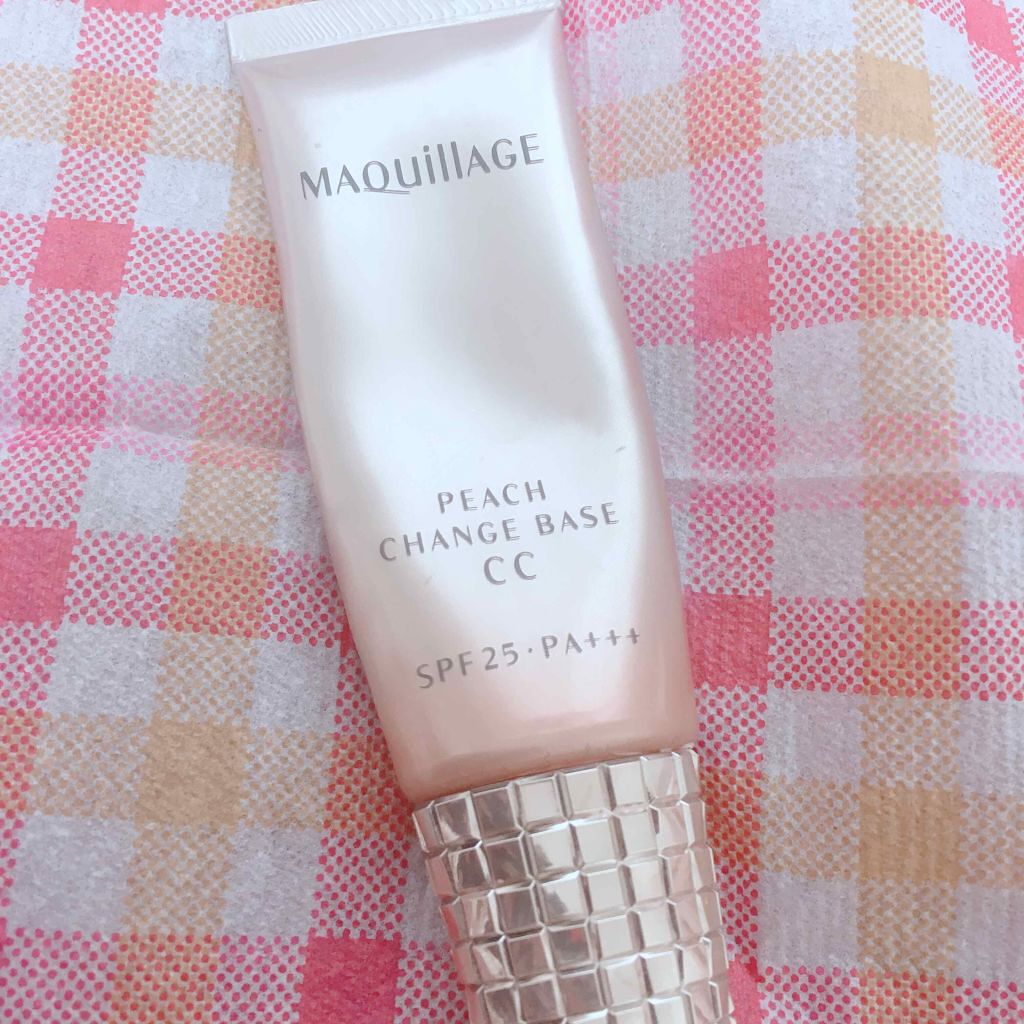 ピーチチェンジベース CC/マキアージュ/CCクリームを使ったクチコミ（1枚目）