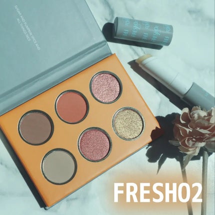 ライプンアイカラーパレット/FRESHO2/アイシャドウパレットを使ったクチコミ(1枚目)