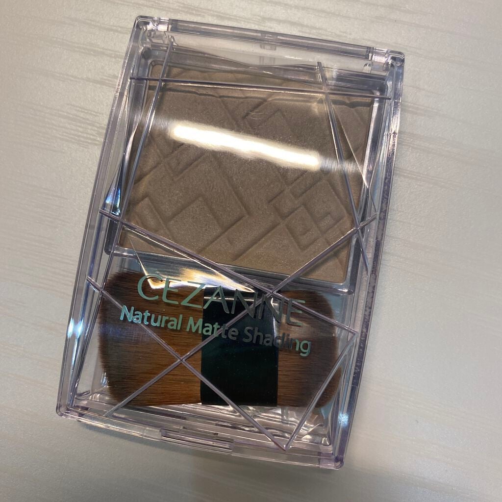 ナチュラルマットシェーディング/CEZANNE/シェーディングを使ったクチコミ(1枚目)