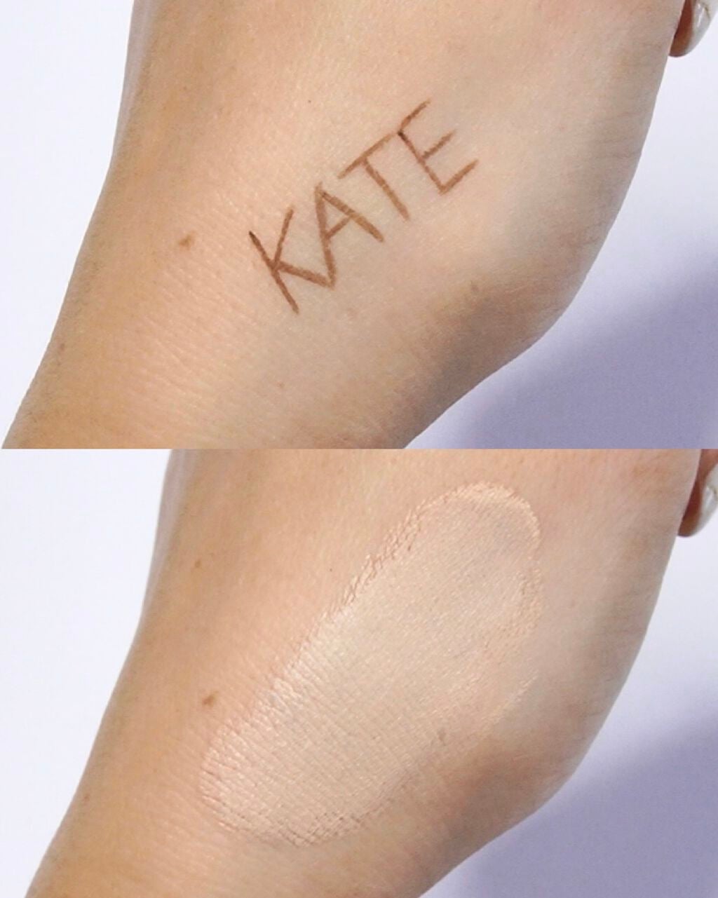 リアルカバーリキッド(ライトグロウ)/KATE/リキッドファンデーションを使ったクチコミ(6枚目)