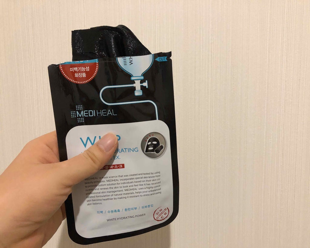 W.H.P ブラックマスク JEX/MEDIHEAL/シートマスク・パックを使ったクチコミ(3枚目)