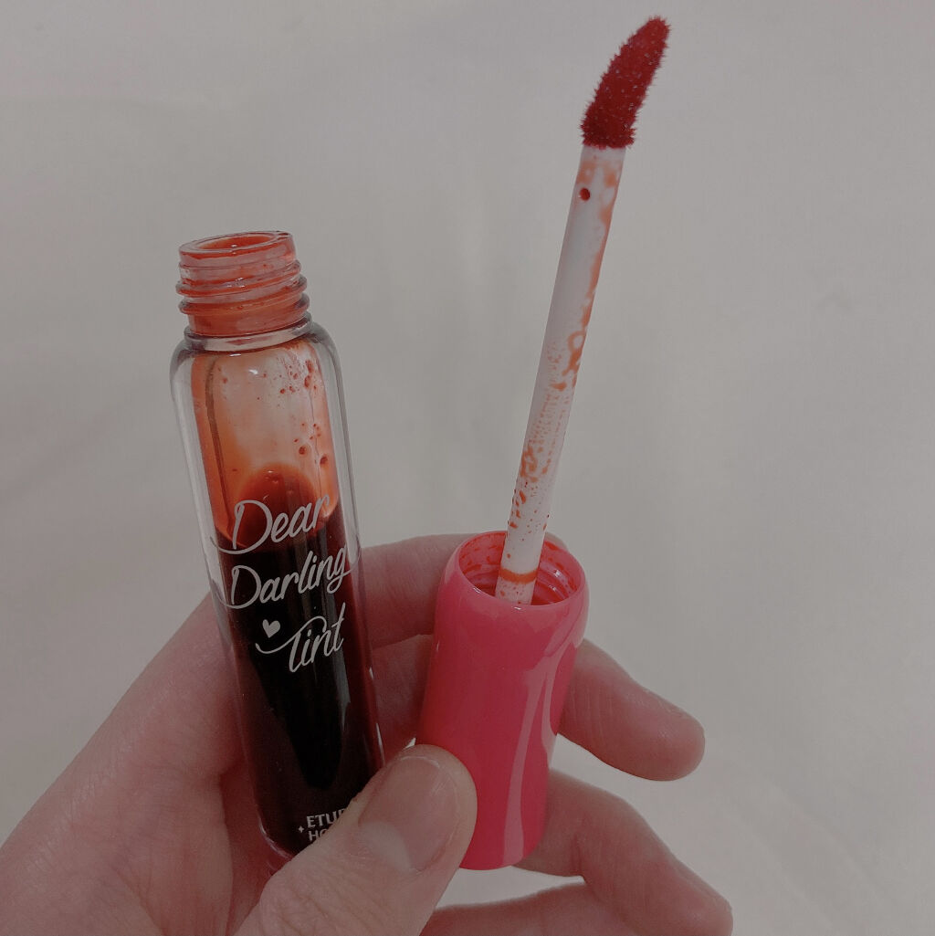 ディアダーリン ウォータージェルティント/ETUDE/リップティントを使ったクチコミ（2枚目）