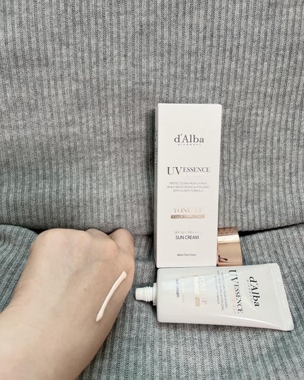 kz*フォロバ💯 on LIPS 「ウォータフルトーンアップサンクリームd'Alba(ダルバ)SP..」(4枚目)