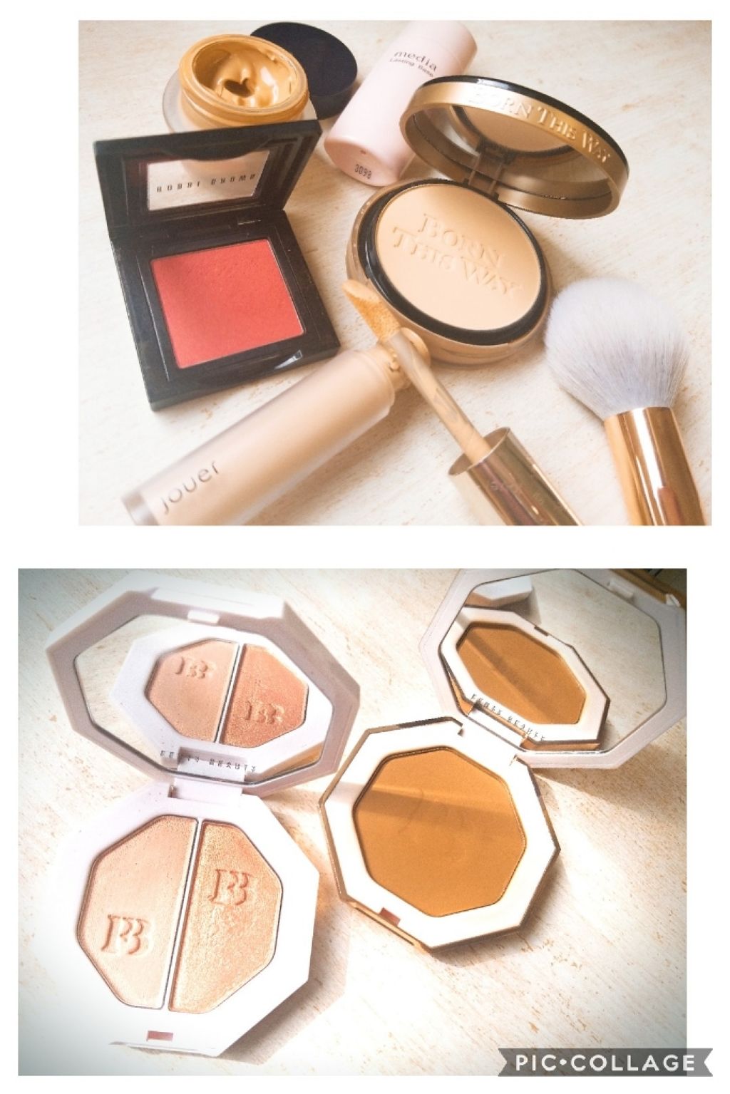 ボーン ディス ウェイ マルチユース コンプレクション パウダー/Too Faced/パウダーファンデーションを使ったクチコミ（2枚目）