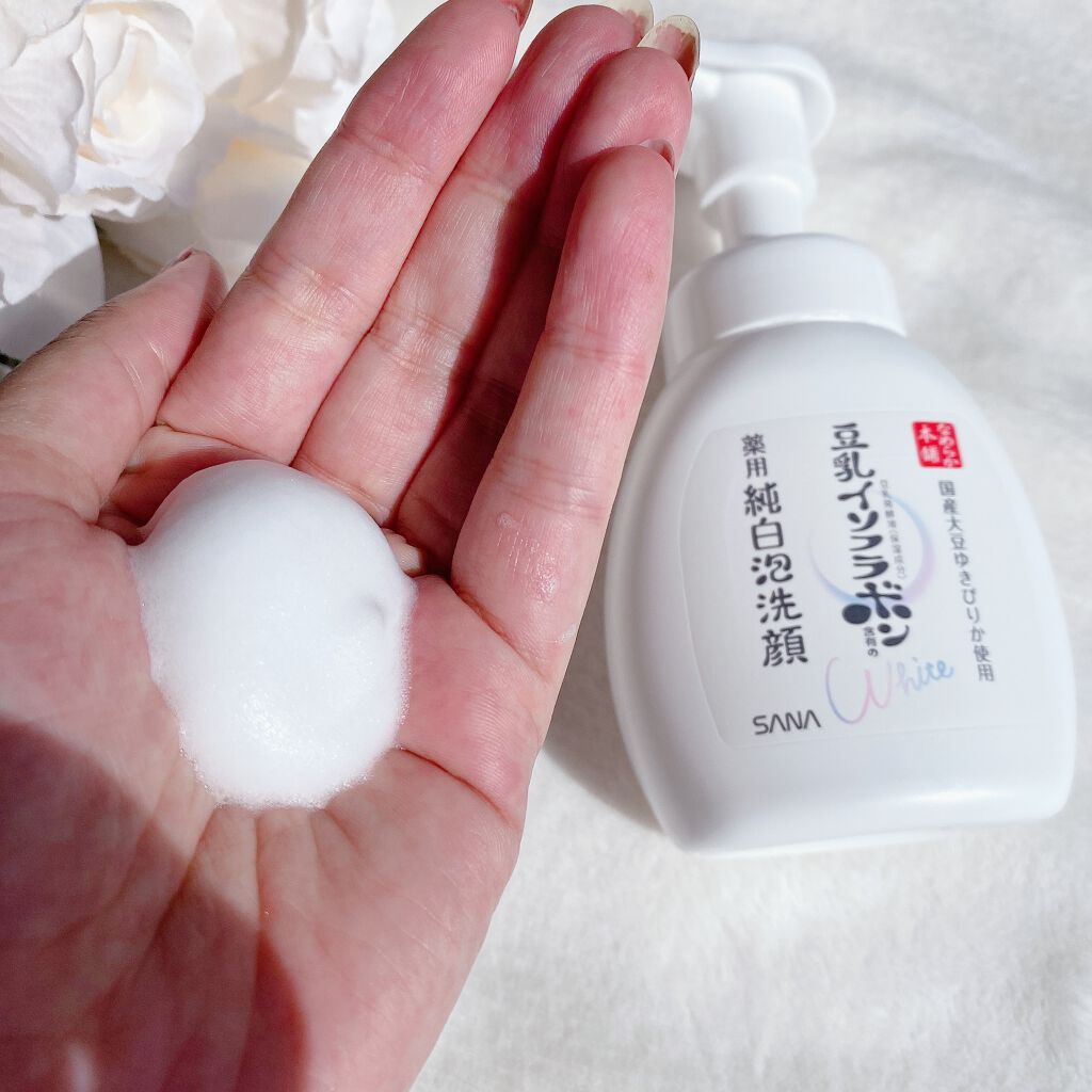 薬用泡洗顔/なめらか本舗/泡洗顔を使ったクチコミ（1枚目）