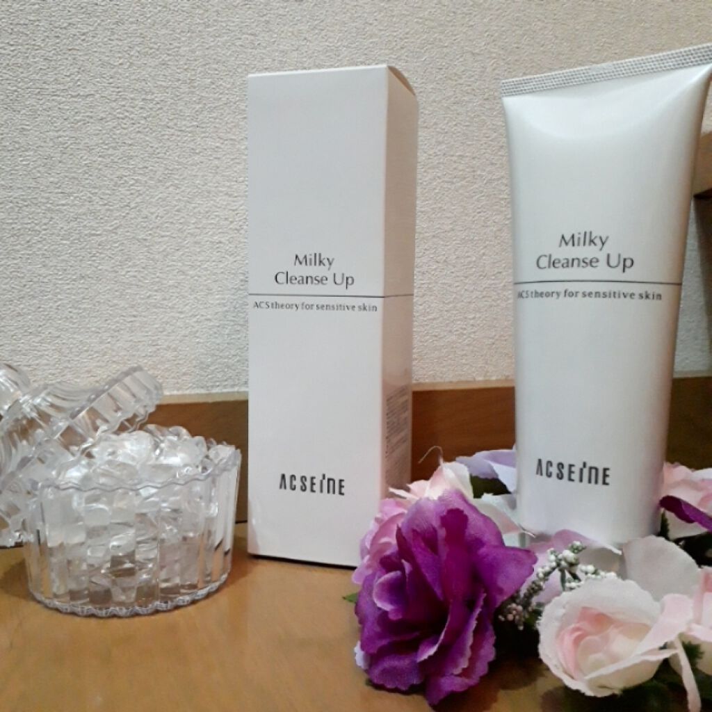 ミルキィ クレンズアップ/ACSEINE/ミルククレンジングを使ったクチコミ（1枚目）