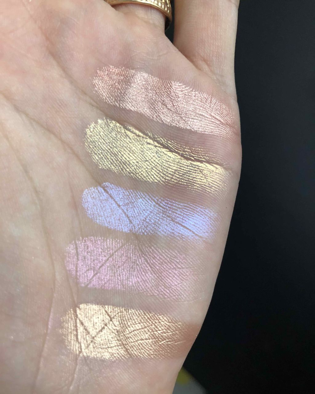 Ocean Jewels Highlighter Palette/BECCA/パウダーハイライトを使ったクチコミ（3枚目）