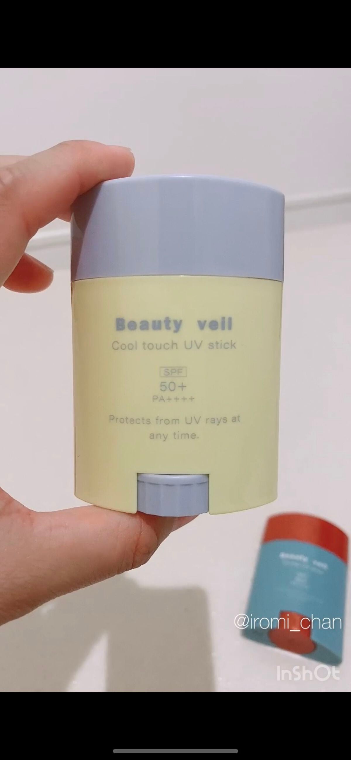 パウダリーUVスティック/Beauty veil/日焼け止めスティックを使ったクチコミ(5枚目)