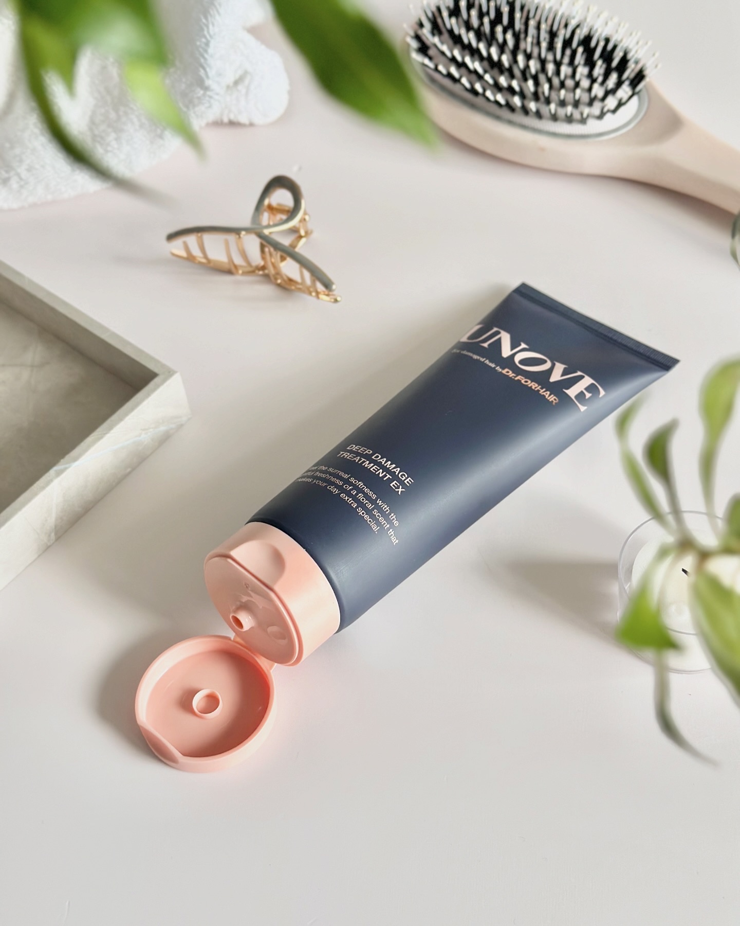 ディープダメージトリートメントEX/UNOVE/洗い流すヘアトリートメントを使ったクチコミ（2枚目）