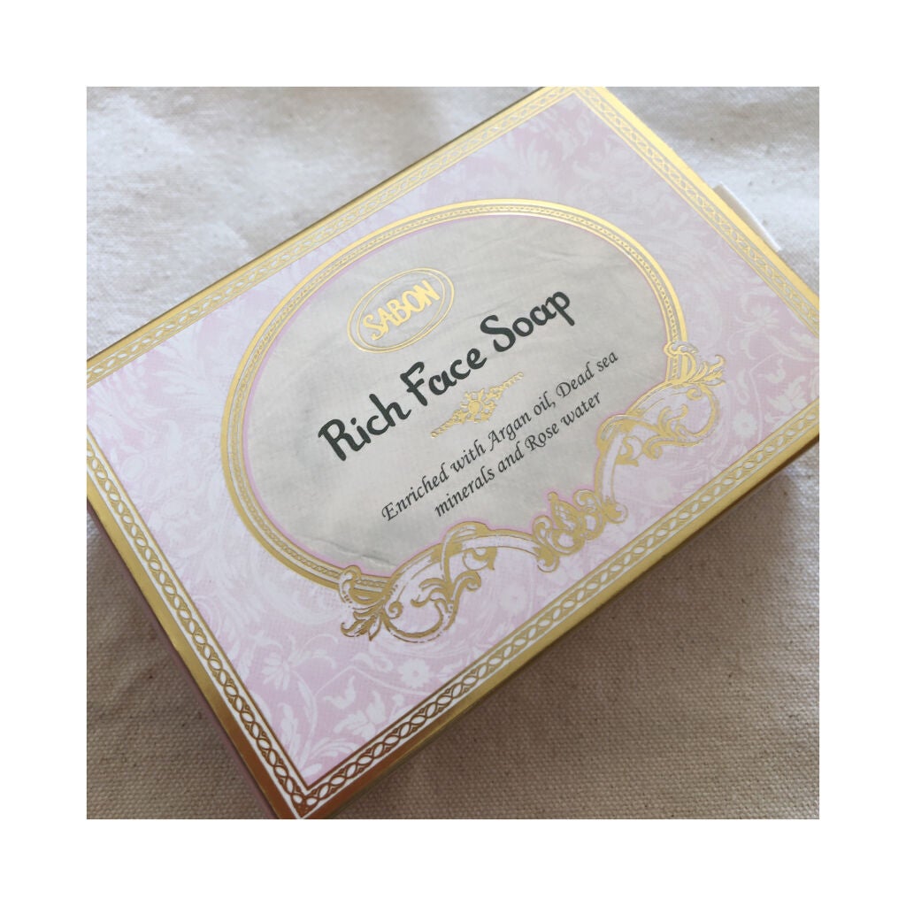 リッチフェイスソープ/SABON/洗顔石鹸を使ったクチコミ(1枚目)