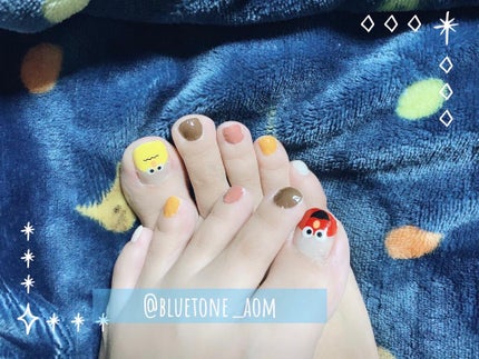 ネイルシール/Qoo10/ネイルシールを使ったクチコミ(7枚目)