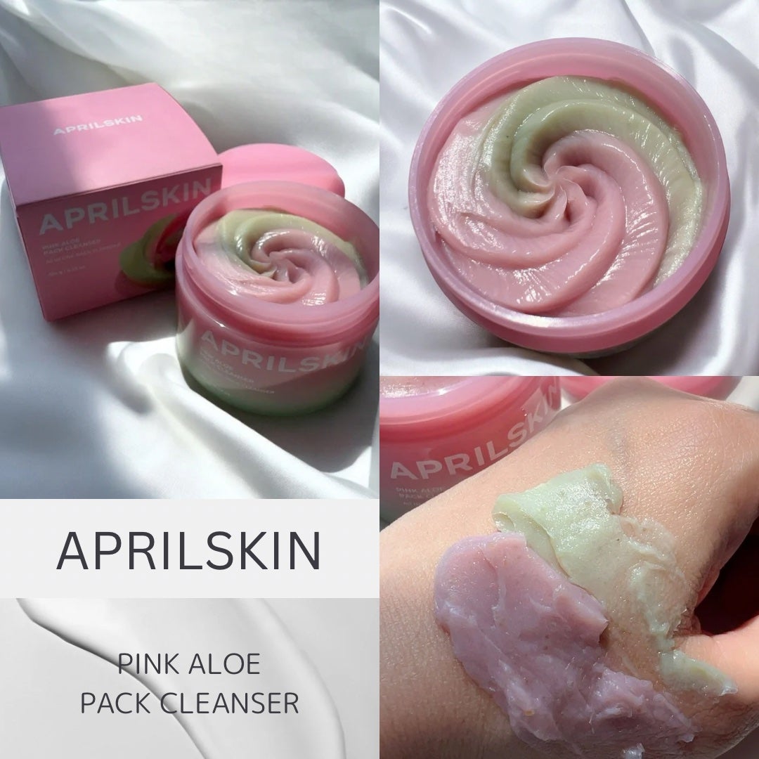 ピンクアロエメレンゲクレンザー/APRILSKIN/その他洗顔料を使ったクチコミ(2枚目)
