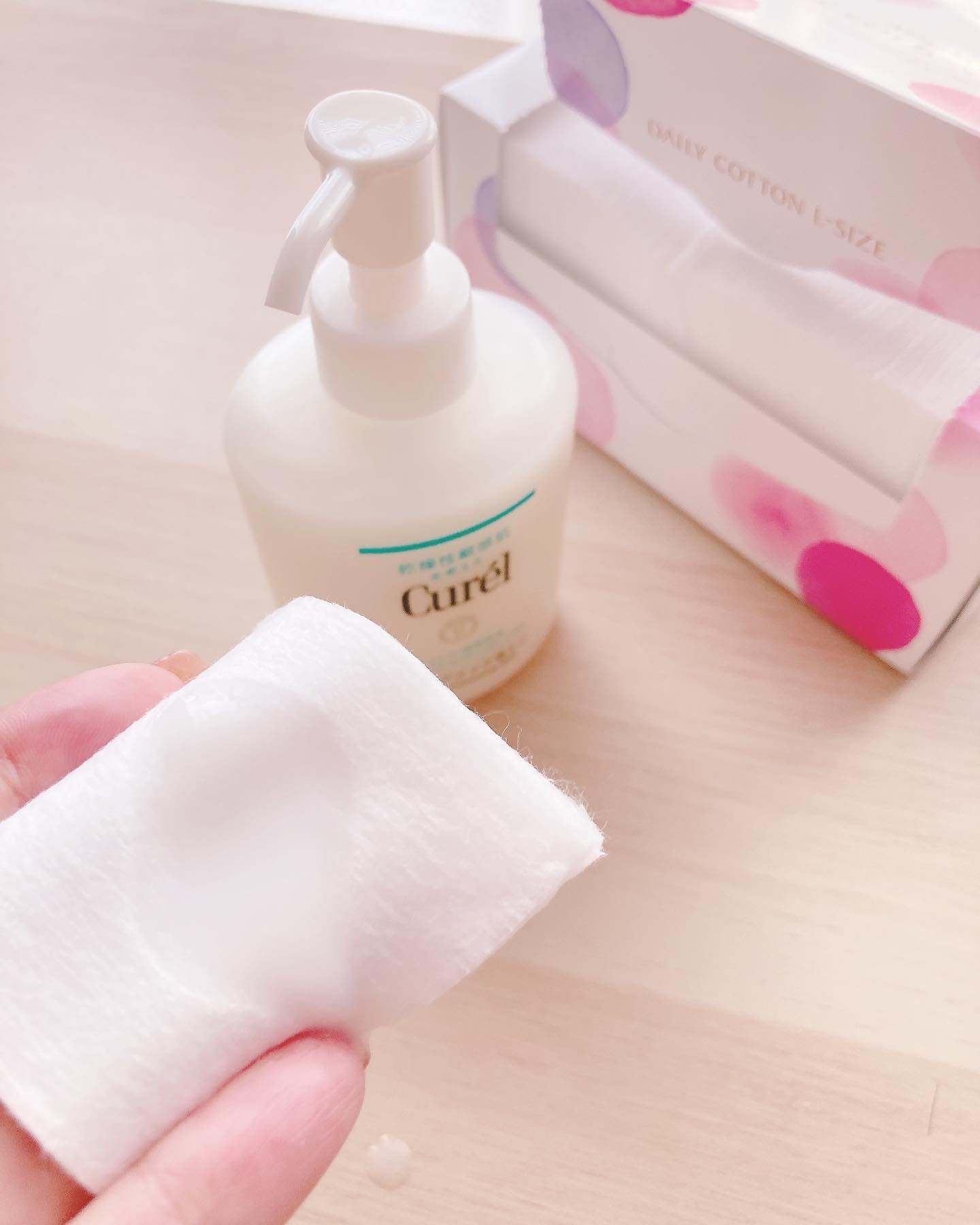 キュレル 潤浸保湿 乳液ケアメイク落とし/キュレル/ミルククレンジングを使ったクチコミ（3枚目）