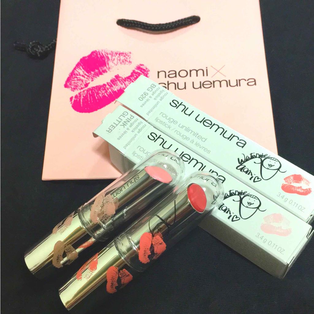 ルージュ アンリミテッド/shu uemura/口紅を使ったクチコミ(1枚目)