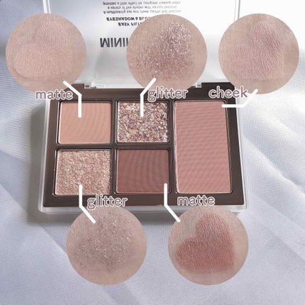 MISSHA イージー フィルター シャドウパレット/MISSHA/アイシャドウパレットを使ったクチコミ(4枚目)