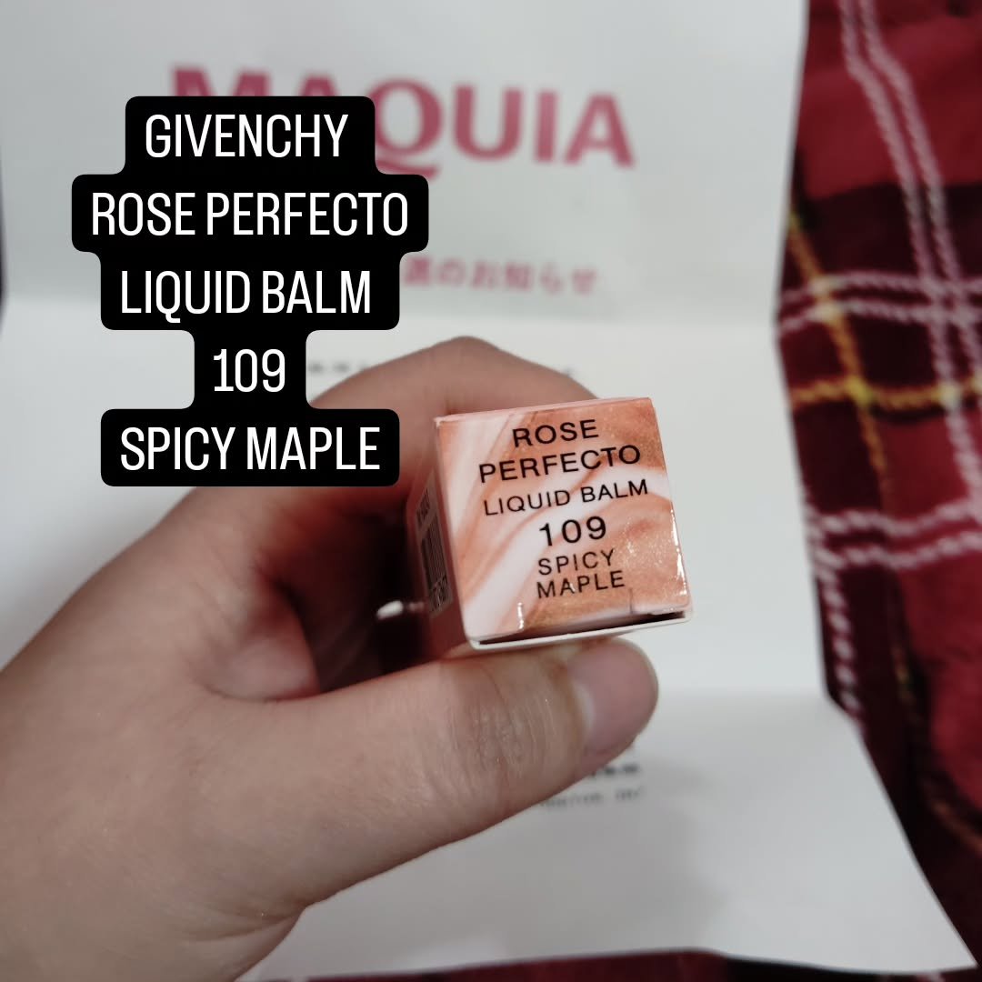 ローズ・パーフェクト・リキッド/GIVENCHY/口紅を使ったクチコミ（2枚目）