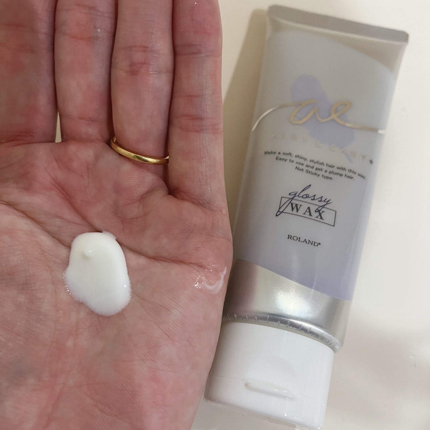 グロッシーヘアワックス/エアリー&イージー/ヘアワックス・クリームを使ったクチコミ(2枚目)