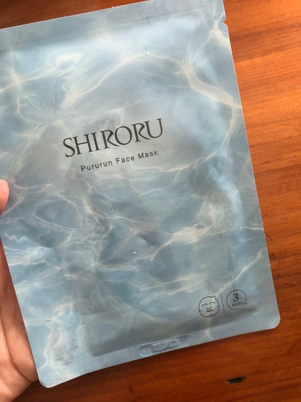 ぷるるんフェイスマスク/SHIRORU/シートマスク・パックを使ったクチコミ(1枚目)