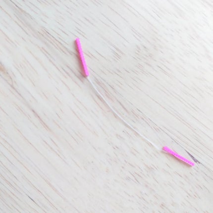 フリーファイバー120<下地&カッター付き>スタンダードタイプ 120本入/メザイク/二重まぶた用アイテムを使ったクチコミ(5枚目)