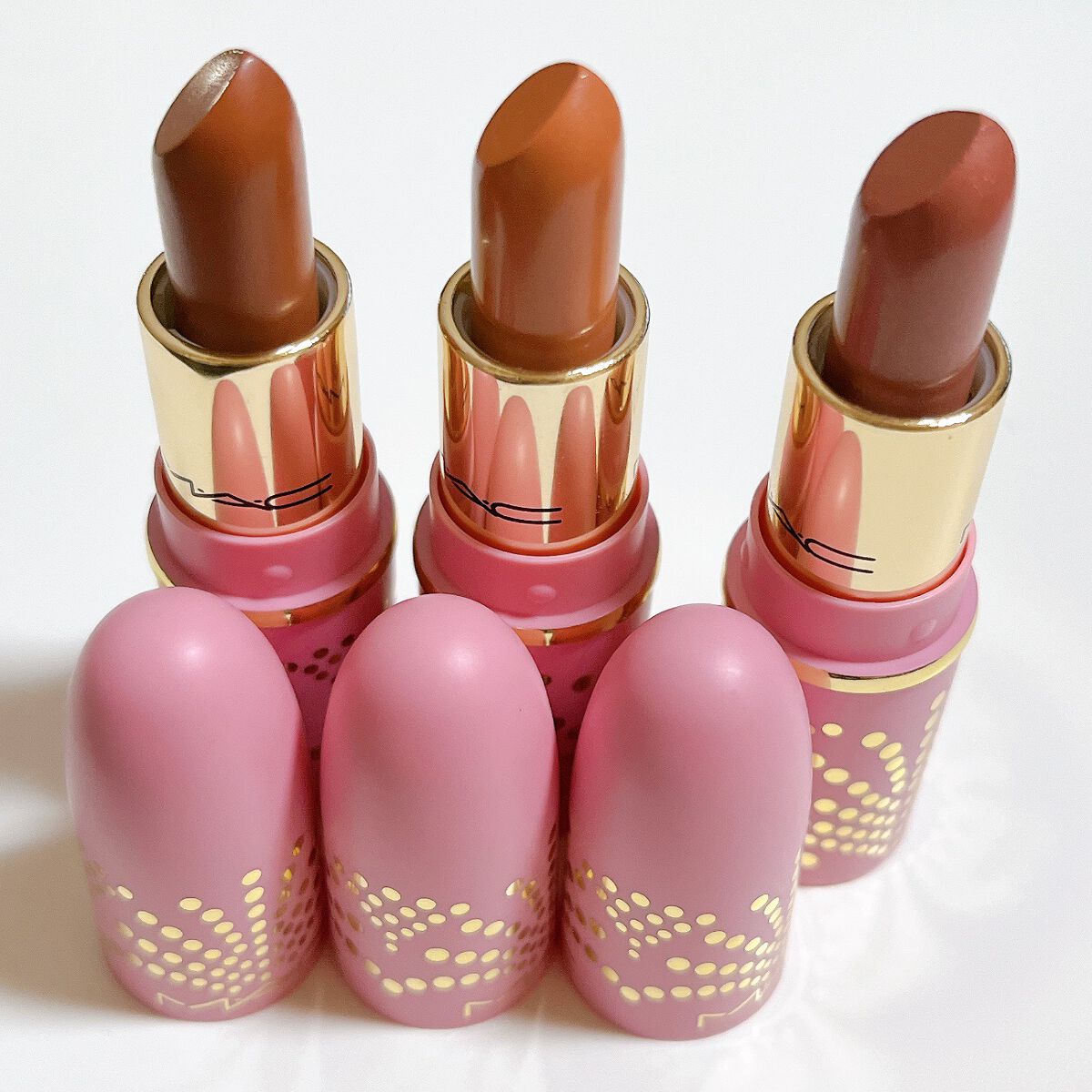 テイスト オブ バブリー ミニ リップスティック キット/M・A・C/メイクアップキットを使ったクチコミ（3枚目）