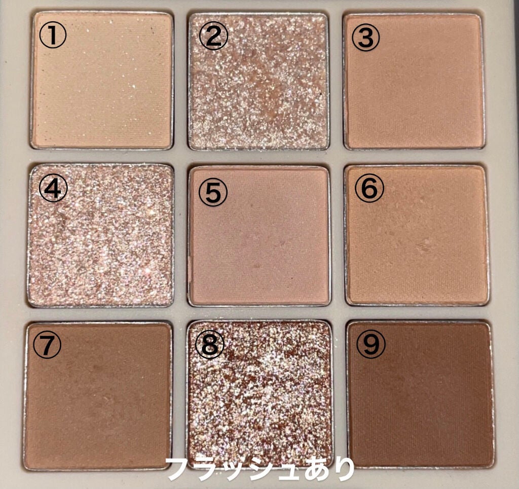 シャドウパレット/dasique/アイシャドウパレットを使ったクチコミ(3枚目)