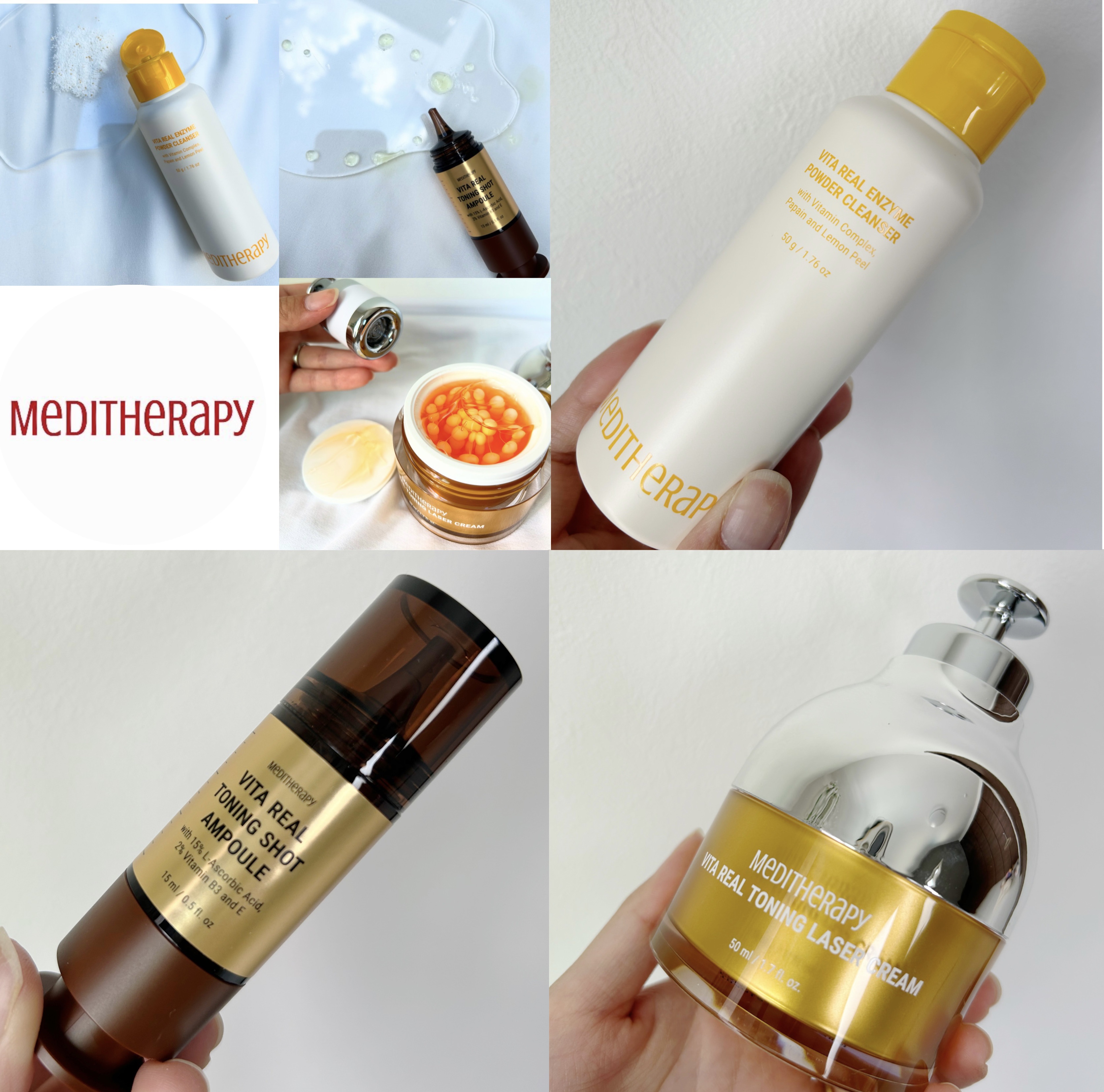 ビタリアルエンザイムパウダークレンザー/MEDITHERAPY/洗顔パウダーを使ったクチコミ（1枚目）