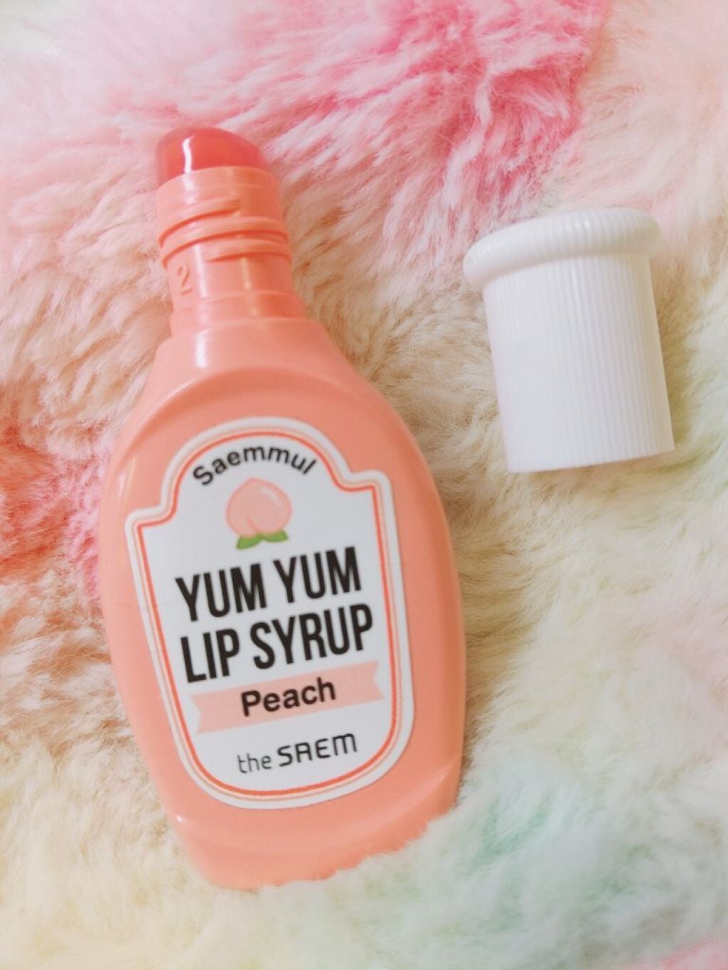 ヤムヤム リップ シロップ/the SAEM/口紅を使ったクチコミ(2枚目)