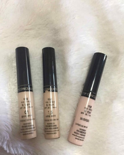 カバーパーフェクション チップコンシーラー/the SAEM/リキッドコンシーラーを使ったクチコミ(2枚目)