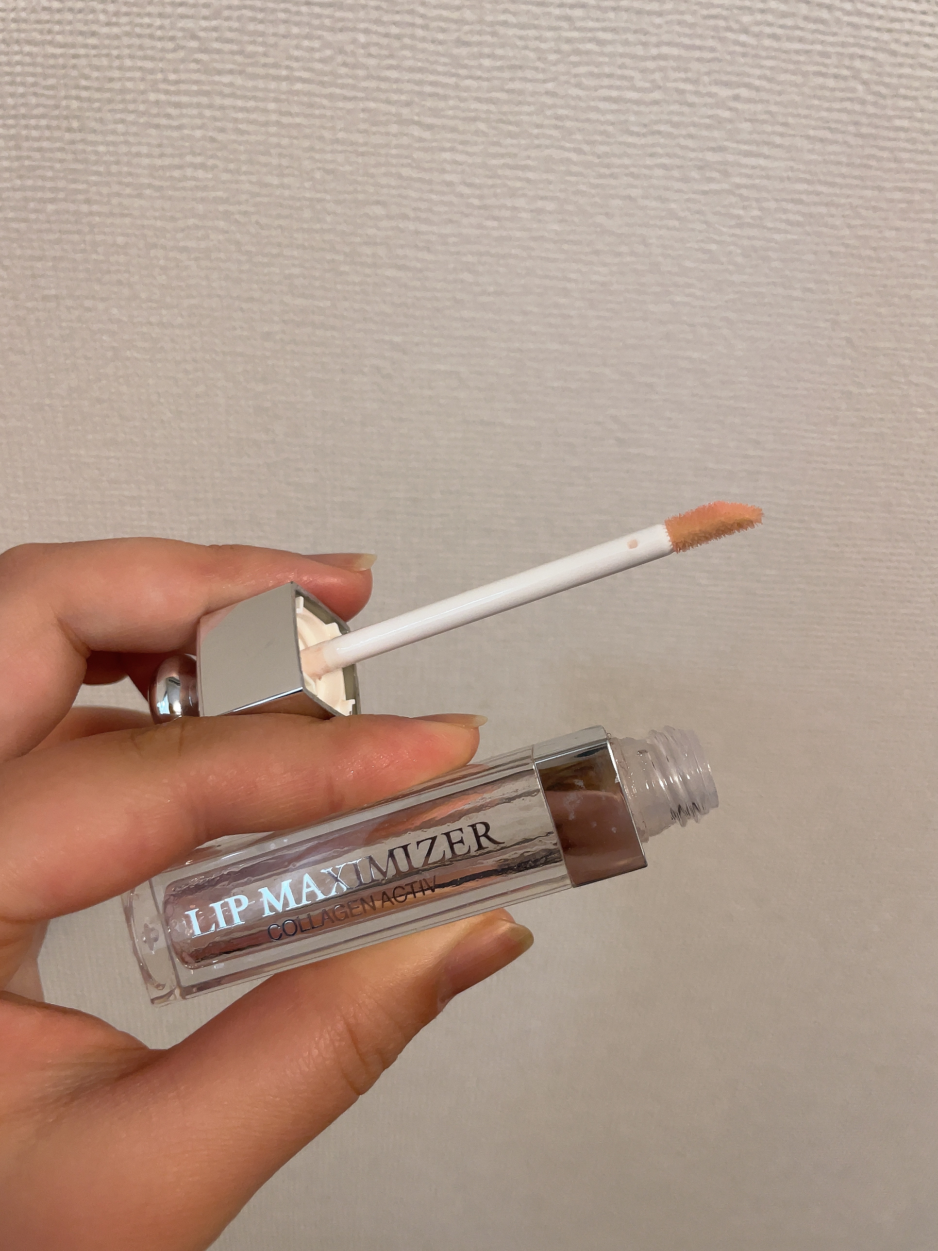 ディオール アディクト リップ マキシマイザー 001ピンク/Dior/リップグロスを使ったクチコミ（3枚目）