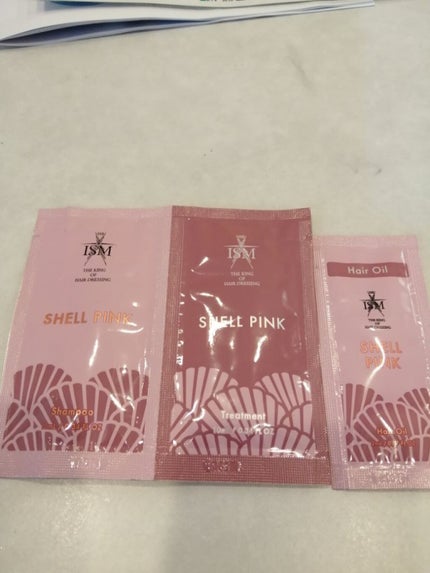 SHELL PINK シャンプー/トリートメント/ISM/市販シャンプーを使ったクチコミ(1枚目)