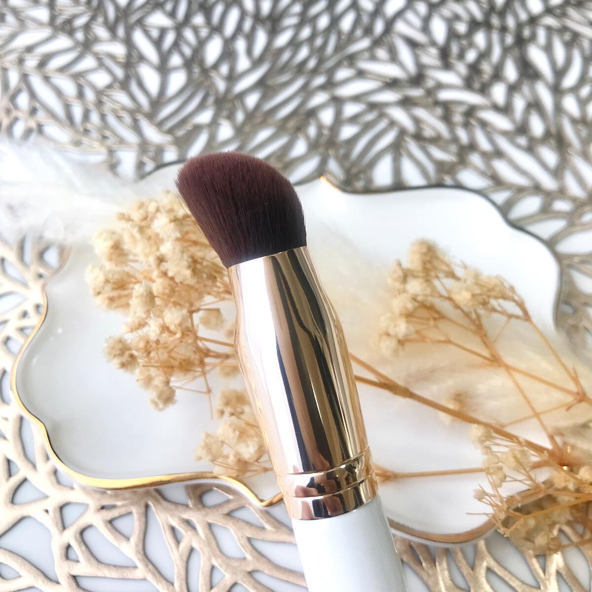 マーシュフィールド スリーウェイファンデブラシ/マーシュ・フィールド/メイクアップを使ったクチコミ(3枚目)