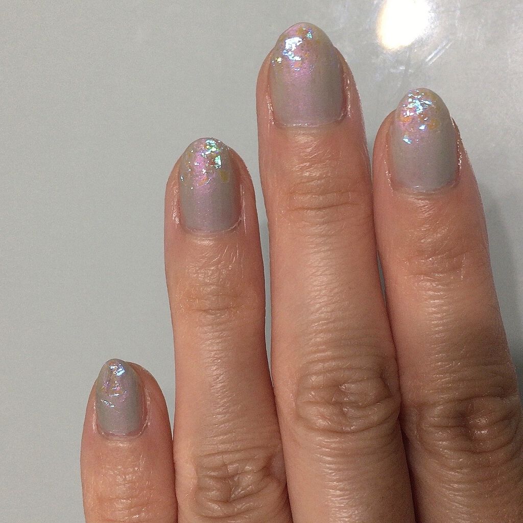 CHEER me COLOR ネイルポリッシュ/セリア/マニキュアを使ったクチコミ（2枚目）