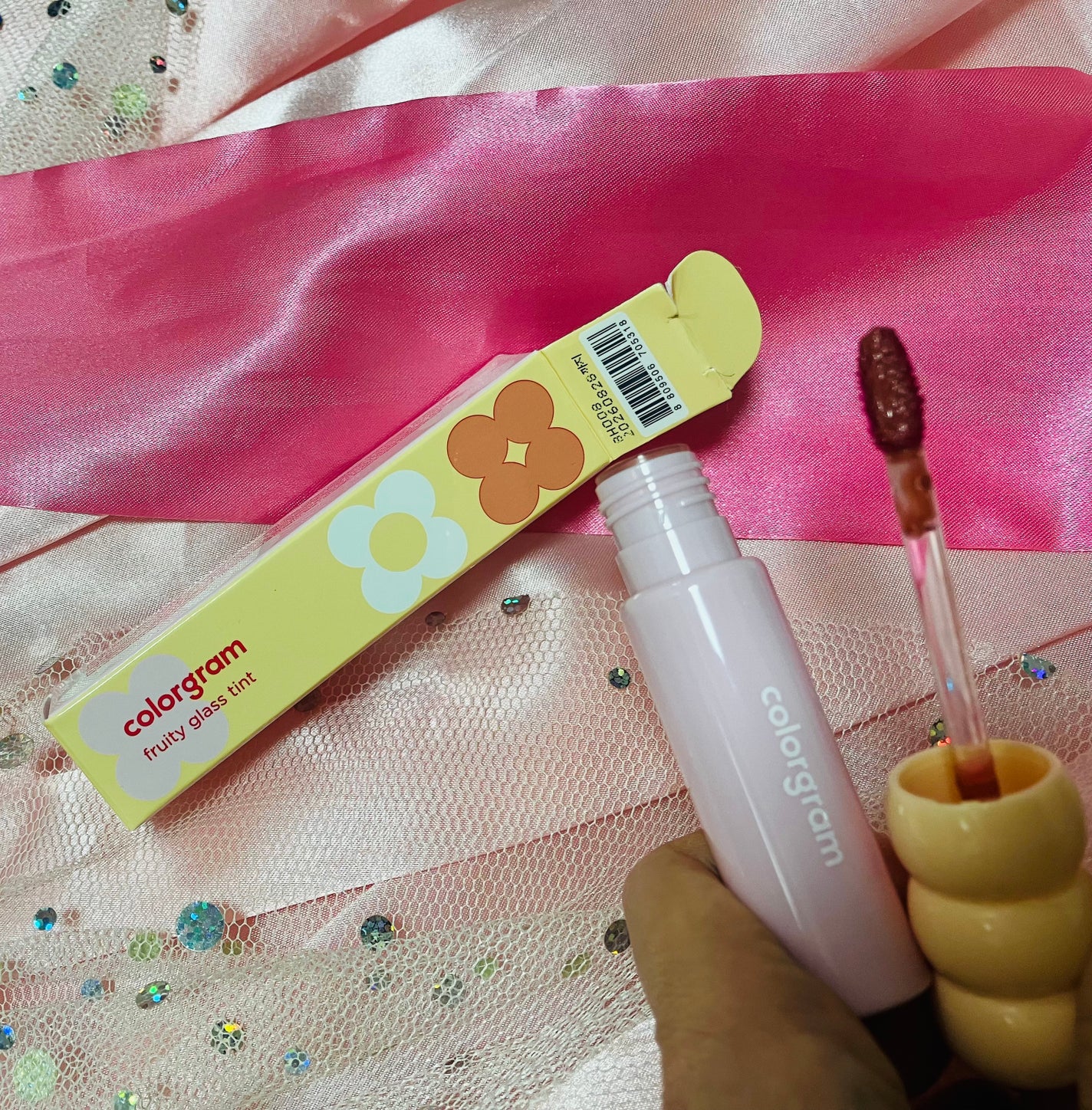 タンフルグラスティント/Colorgram/リップティントを使ったクチコミ(1枚目)