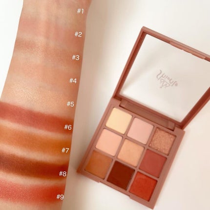 ムードナインマルチパレット/ShionLe/アイシャドウパレットを使ったクチコミ(3枚目)