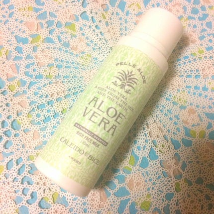 <洗顔・クレンジング>アロエベラリッチフェイスミルク/CALEIDO ET BICE/ミルククレンジングを使ったクチコミ(1枚目)