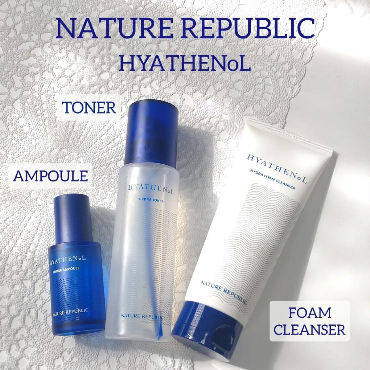  ヒアテノール アンプル/ネイチャーリパブリック/美容液を使ったクチコミ（1枚目）