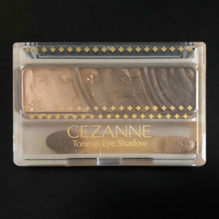 トーンアップアイシャドウ/CEZANNE/アイシャドウパレットを使ったクチコミ(1枚目)