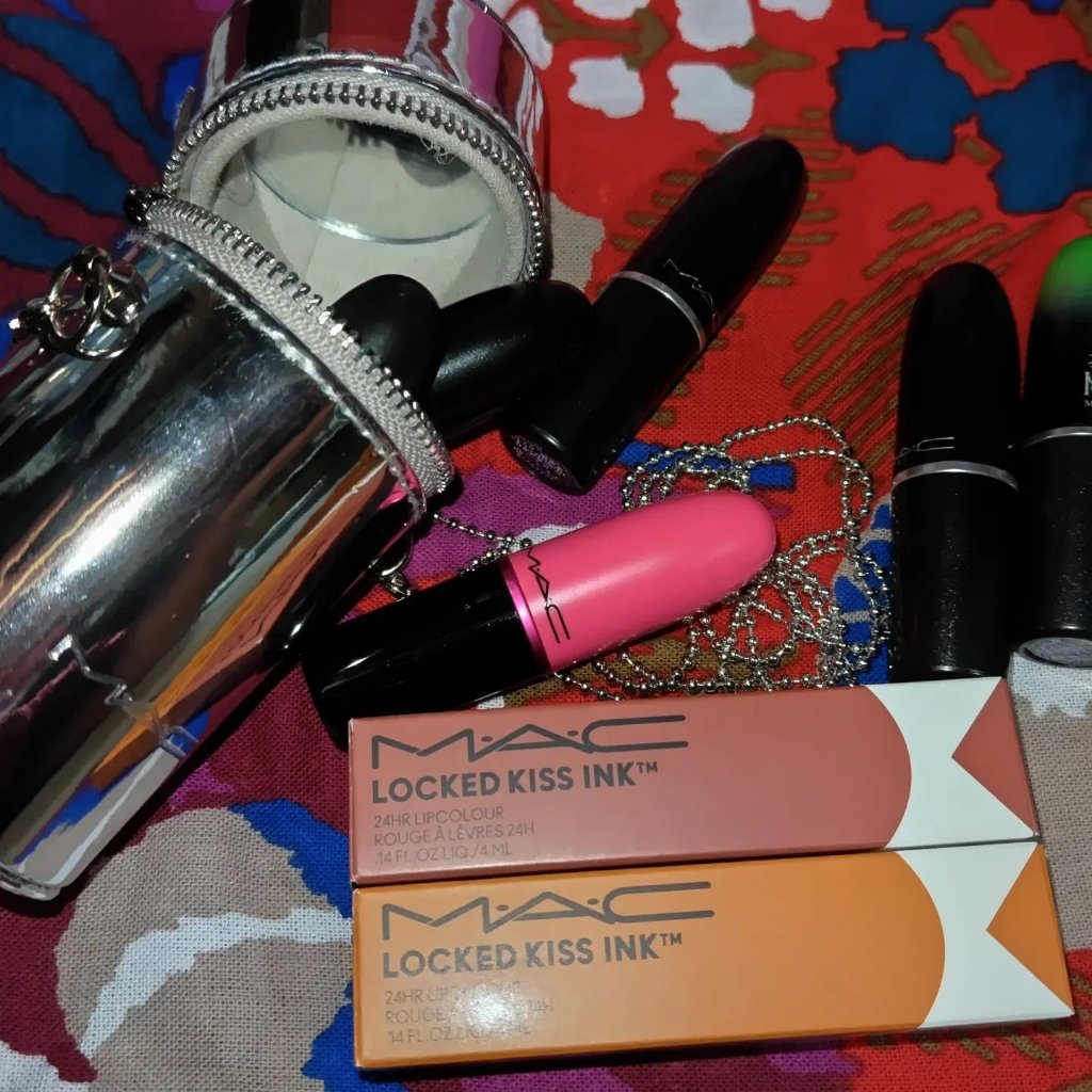 M·A·C ロックド キス インク リップカラー イエス(限定色)/M・A・C/口紅を使ったクチコミ（3枚目）