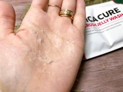 シカキュア クラッシュジェリーウォッシュ/山忠/その他洗顔料を使ったクチコミ(4枚目)